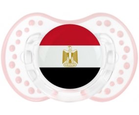 Drapeau Egypte Sucete LOVI Dynamic Retro-blanc-rose-tendre classique