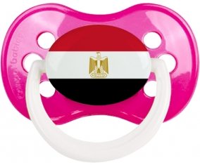 Drapeau Egypte Sucete Anatomique Rose foncé classique
