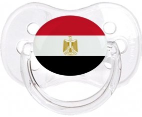 Drapeau Egypte Sucete Cerise Transparent classique
