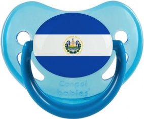 Drapeau Le Salvador Sucete Physiologique Bleue phosphorescente