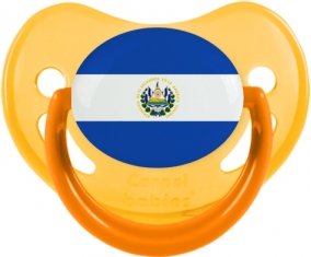 Drapeau Le Salvador Sucete Physiologique Jaune phosphorescente
