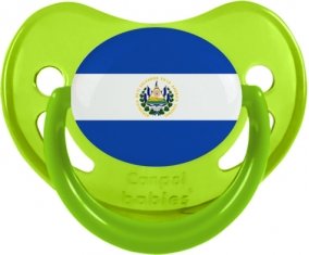 Drapeau Le Salvador Sucete Physiologique Vert phosphorescente