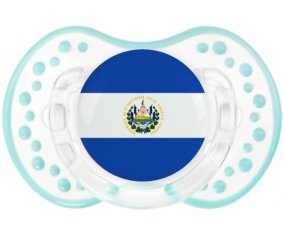 Drapeau Le Salvador Tétine LOVI Dynamic Retro-blanc-lagon classique