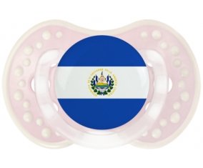 Drapeau Le Salvador Tétine LOVI Dynamic Retro-rose-tendre classique