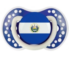 Drapeau Le Salvador Tétine LOVI Dynamic Bleu-marine phosphorescente