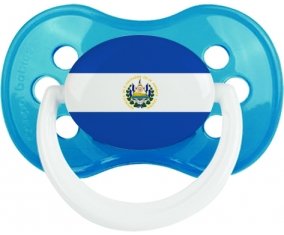 Drapeau Le Salvador Sucette Anatomique Cyan classique
