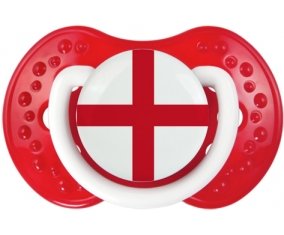 Drapeau Angleterre Sucette LOVI Dynamic Blanc-rouge classique