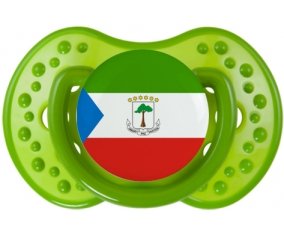 Drapeau Guinée Équatoriale : Sucette LOVI Dynamic personnalisée