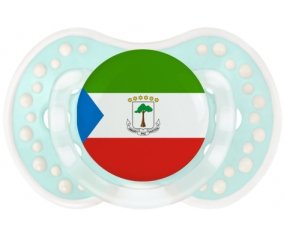Drapeau Guinée Équatoriale Sucette LOVI Dynamic Retro-turquoise-lagon classique