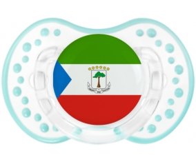 Drapeau Guinée Équatoriale Sucette LOVI Dynamic Retro-blanc-lagon classique