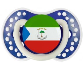 Drapeau Guinée Équatoriale Sucette LOVI Dynamic Bleu-marine phosphorescente