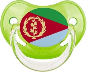 Drapeau Érythrée Tétine Physiologique Vert classique