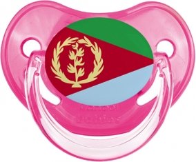 Drapeau Érythrée Tétine Physiologique Rose classique