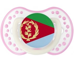 Drapeau Érythrée Sucete LOVI Dynamic Blanc-rose phosphorescente