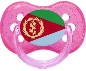 Drapeau Érythrée Sucete Cerise Rose à paillette