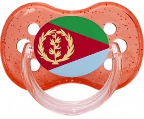 Drapeau Érythrée Sucete Cerise Rouge à paillette