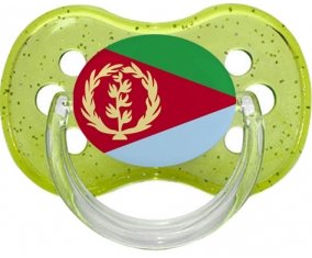 Drapeau Érythrée Sucete Cerise Vert à paillette