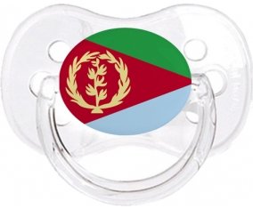 Drapeau Érythrée Sucete Cerise Transparent classique