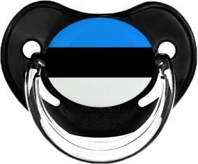 Drapeau Estonie Sucete Physiologique Noir classique