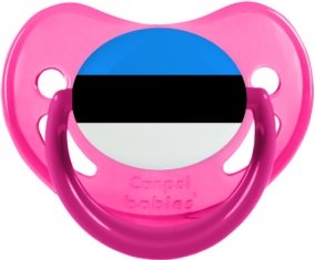 Drapeau Estonie Sucete Physiologique Rose phosphorescente