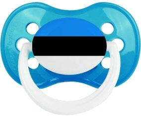 Drapeau Estonie Sucette Anatomique Cyan classique