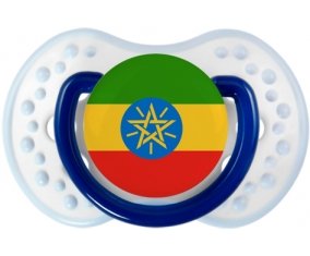 Drapeau Ethiopie Sucette LOVI Dynamic Marine-blanc-bleu classique