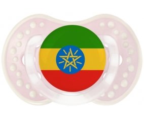 Drapeau Ethiopie Sucette LOVI Dynamic Retro-rose-tendre classique