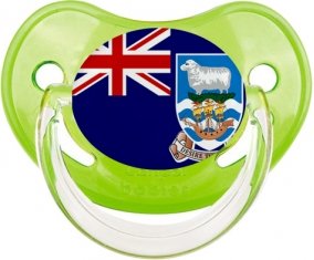 Drapeau les îles Falkland Sucette Physiologique Vert classique