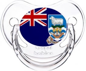 Drapeau les îles Falkland Sucette Physiologique Transparent classique