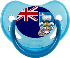 Drapeau les îles Falkland Sucette Physiologique Bleue phosphorescente