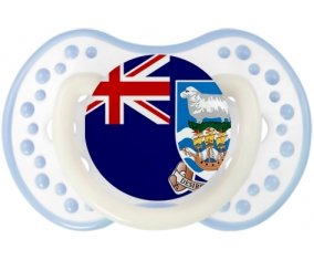Drapeau les îles Falkland Sucette LOVI Dynamic Blanc-cyan classique