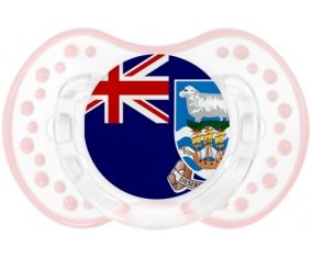 Drapeau les îles Falkland Sucette LOVI Dynamic Retro-blanc-rose-tendre classique