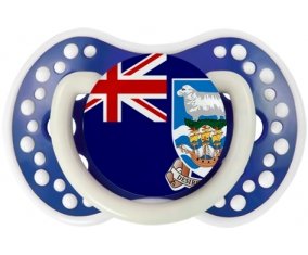 Drapeau les îles Falkland Sucette LOVI Dynamic Bleu-marine phosphorescente