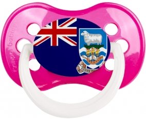 Drapeau les îles Falkland Sucette Anatomique Rose foncé classique