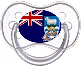 Drapeau les îles Falkland Sucette Anatomique Transparente classique