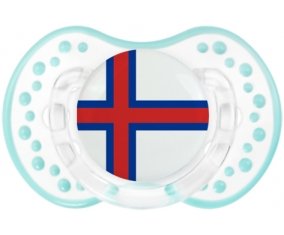 Drapeau Îles Féroé Sucete LOVI Dynamic Retro-blanc-lagon classique