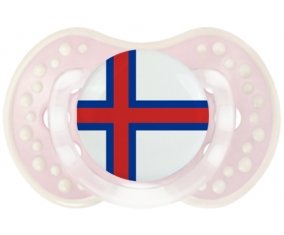 Drapeau Îles Féroé Sucete LOVI Dynamic Retro-rose-tendre classique