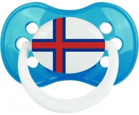 Drapeau Îles Féroé Sucete Anatomique Cyan classique
