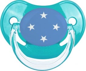 Drapeau États fédérés de Micronésie : Sucette Physiologique personnalisée