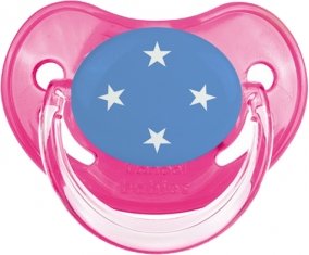 Drapeau États fédérés de Micronésie Sucete Physiologique Rose classique