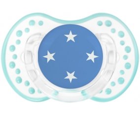 Drapeau États fédérés de Micronésie Tétine LOVI Dynamic Retro-blanc-lagon classique