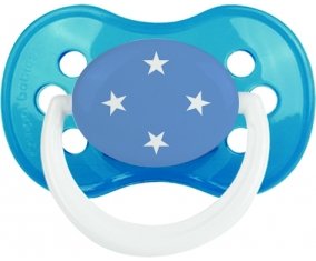 Drapeau États fédérés de Micronésie Sucette Anatomique Cyan classique