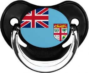 Drapeau Fidji Sucette Physiologique Noir classique