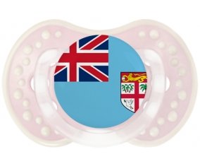 Drapeau Fidji Sucette LOVI Dynamic Retro-rose-tendre classique