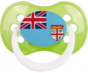 Drapeau Fidji Tétine Anatomique Vert classique