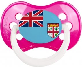 Drapeau Fidji Tétine Anatomique Rose foncé classique