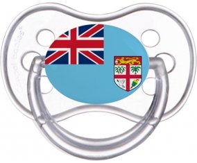 Drapeau Fidji Tétine Anatomique Transparente classique