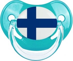 Drapeau Finlande : Sucette Physiologique personnalisée