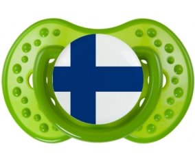 Drapeau Finlande : Sucette LOVI Dynamic personnalisée