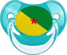 Drapeau Guyane Française : Sucette Physiologique personnalisée